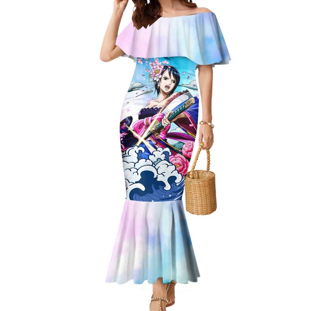 Tashigi - One Piece Mermaid Dress Anime Style