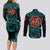 Son Goku - Dragon Ball Couples Matching Long Sleeve Bodycon Dress and Long Sleeve Button Shirt Anime Mix Manga Style