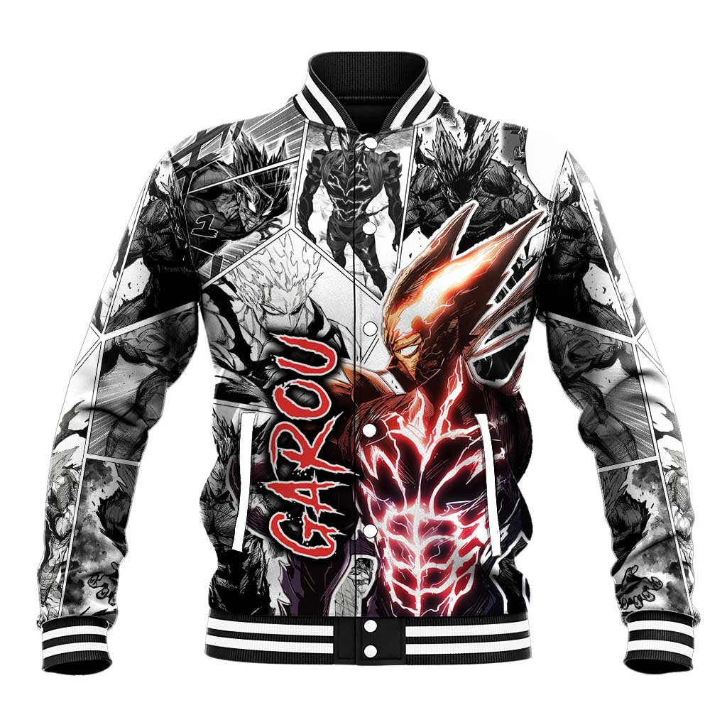 Garou - One Punch Man Baseball Jacket Anime Mix Manga Style