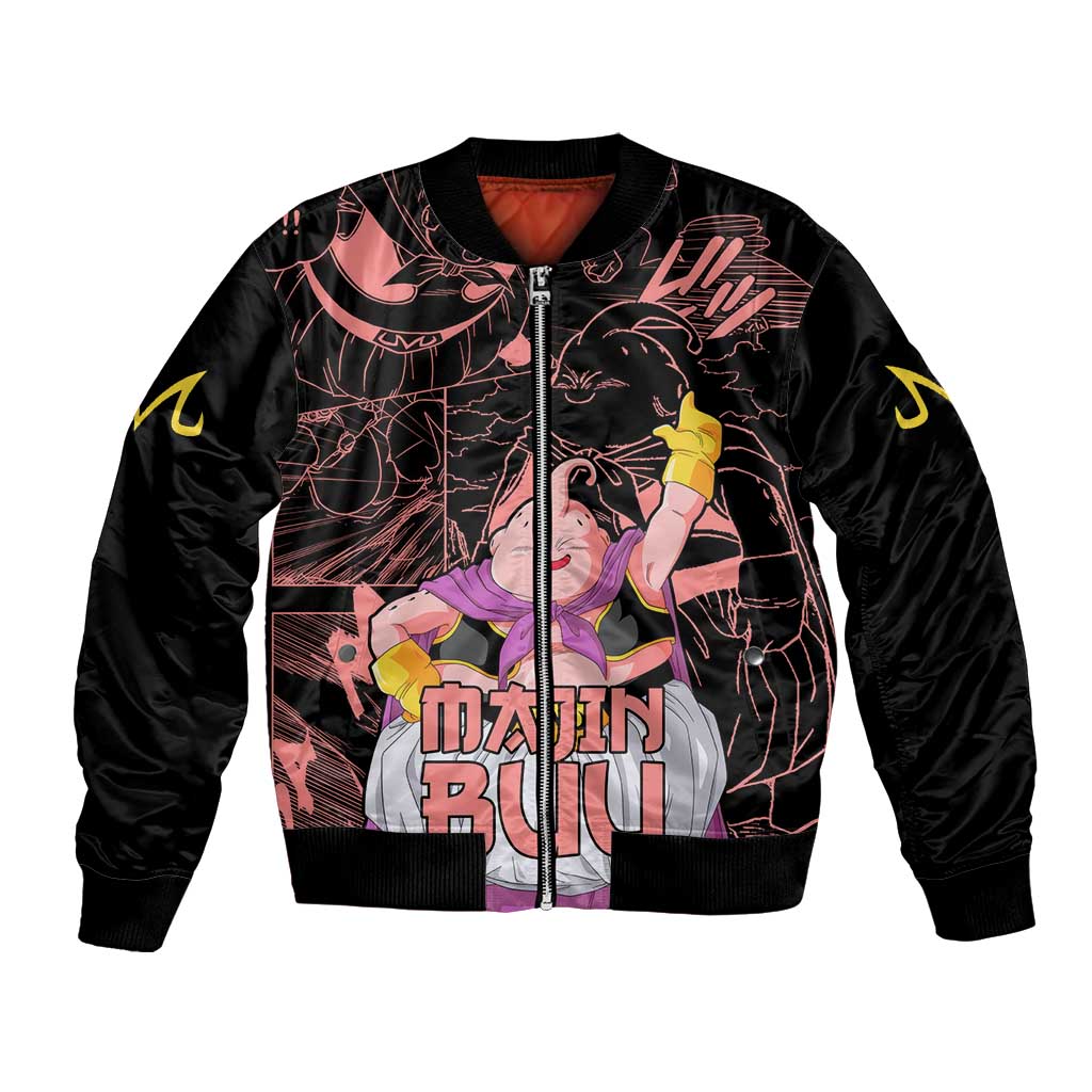 Majin Buu - Dragon Ball Bomber Jacket Anime Mix Manga Style