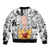 Saitama - One Punch Man Bomber Jacket Anime Mix Manga Style