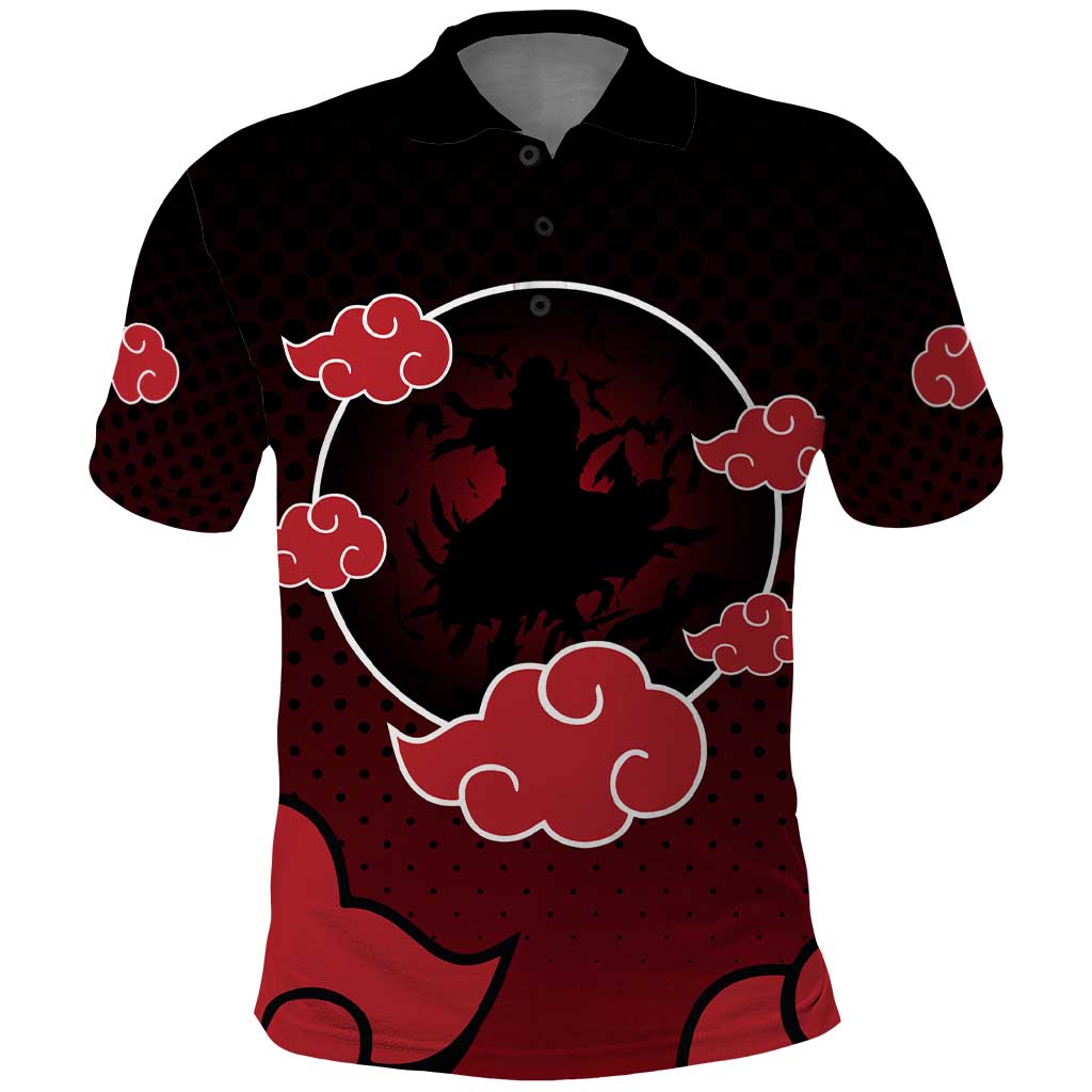 Akatsuki Itachi Uchiha - Naruto Polo Shirt Anime Style