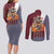 Gaara - Naruto Couples Matching Long Sleeve Bodycon Dress and Long Sleeve Button Shirt Anime Style