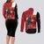 Uchiha Itachi - Naruto Couples Matching Long Sleeve Bodycon Dress and Long Sleeve Button Shirt Anime Style