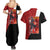 Uchiha Itachi - Naruto Couples Matching Summer Maxi Dress and Hawaiian Shirt Anime Style