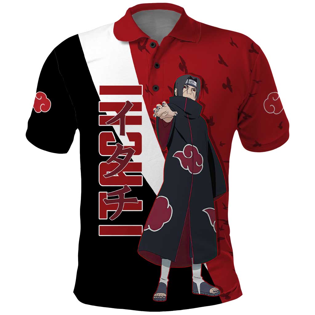 Uchiha Itachi - Naruto Polo Shirt Anime Style