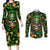 happy-st-patricks-day-skull-couples-matching-long-sleeve-bodycon-dress-and-long-sleeve-button-shirts