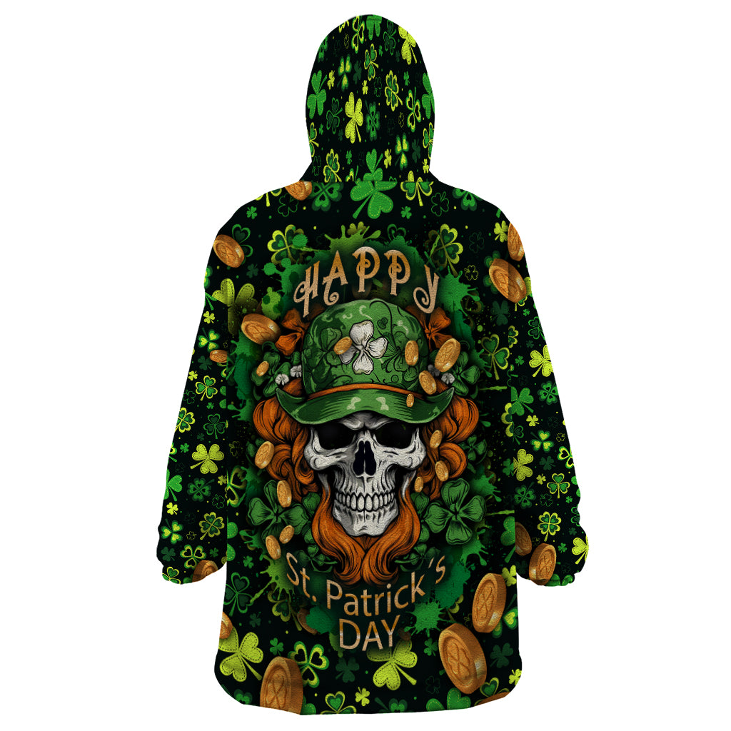 happy-st-patricks-day-skull-wearable-blanket-hoodie