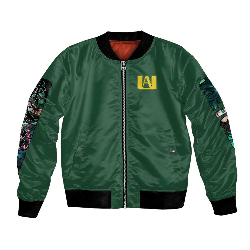 Midoriya Izuku My Hero Academia Bomber Jacket Anime Style