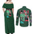 Midoriya Izuku My Hero Academia Couples Matching Off Shoulder Maxi Dress and Long Sleeve Button Shirt Anime Style