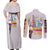 Frieren V2 Frieren Beyond Journey’s End Couples Matching Off Shoulder Maxi Dress and Long Sleeve Button Shirt Anime Style