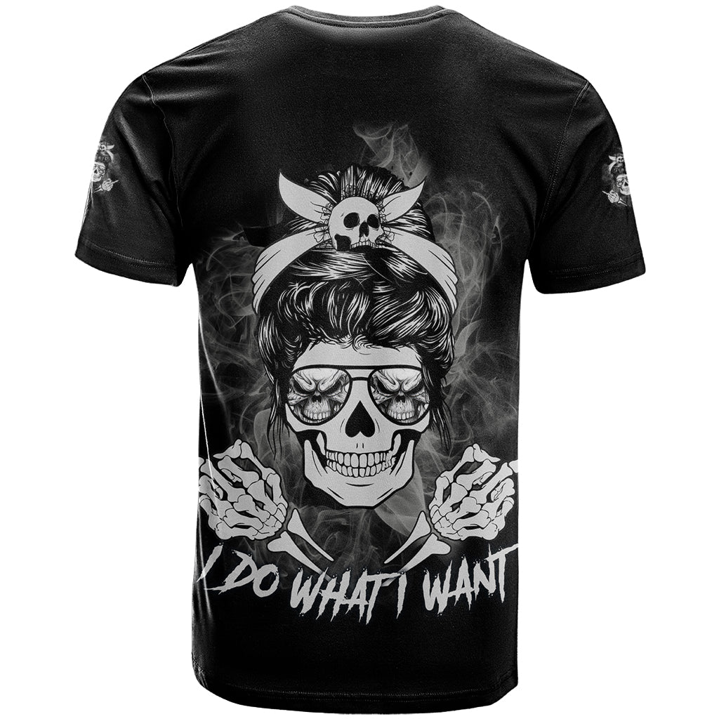 i-do-what-i-want-skull-black-and-white-t-shirt