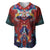 Atmospheric Blast All Might My Hero Academia Baseball Jersey Anime Mix Abstracs Trippy Style