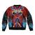 Atmospheric Blast All Might My Hero Academia Bomber Jacket Anime Mix Abstracs Trippy Style