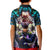 Trippy Josuke Shining Diamond Jojo’s Bizarre Adventure Kid Polo Shirt Anime Mix Abstracs Style