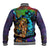 Trippy Jolyne Cujoh Stone Ocean Jojo’s Bizarre Adventure Baseball Jacket Anime Mix Abstracs Style