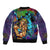 Trippy Jolyne Cujoh Stone Ocean Jojo’s Bizarre Adventure Bomber Jacket Anime Mix Abstracs Style