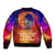 Space Samurai Tanjiro Demon Slayer Bomber Jacket Anime Mix Abstracs Style