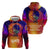 Space Samurai Tanjiro Demon Slayer Hoodie Anime Mix Abstracs Style