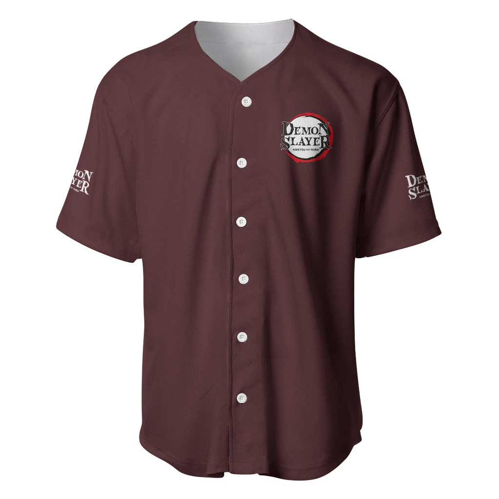 Entertainment District Arc Demon Slayer Baseball Jersey Anime Style