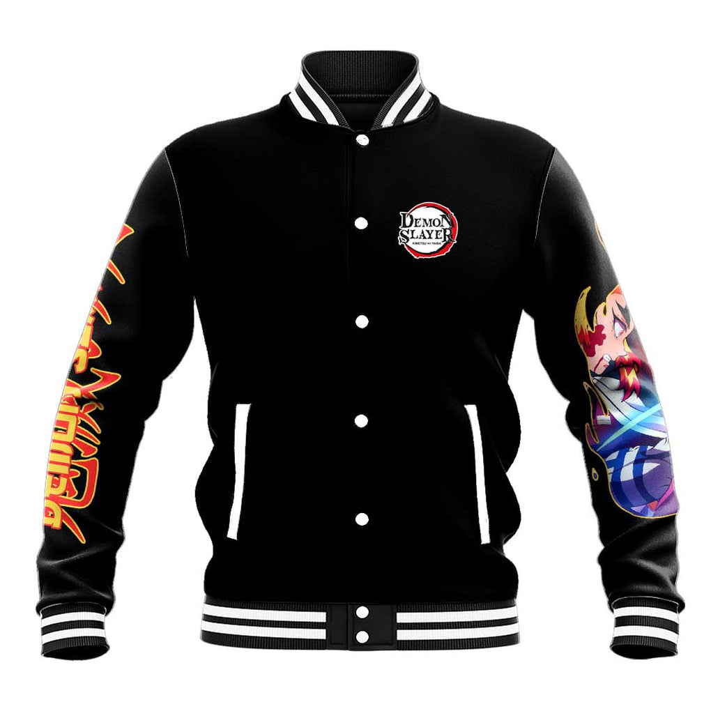 Mugen Train Arc Demon Slayer Baseball Jacket Anime Style