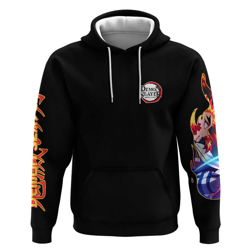 Mugen Train Arc Demon Slayer Hoodie Anime Style