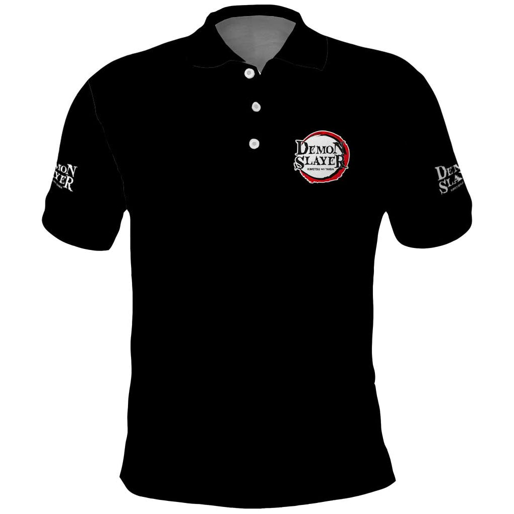 Mugen Train Arc Demon Slayer Polo Shirt Anime Style