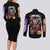 Frieza Saga Dragon Ball Z Couples Matching Long Sleeve Bodycon Dress and Long Sleeve Button Shirt Anime Style