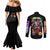 Frieza Saga Dragon Ball Z Couples Matching Mermaid Dress and Long Sleeve Button Shirt Anime Style