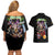 Frieza Saga Dragon Ball Z Couples Matching Off Shoulder Short Dress and Hawaiian Shirt Anime Style