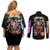 Frieza Saga Dragon Ball Z Couples Matching Off Shoulder Short Dress and Long Sleeve Button Shirt Anime Style