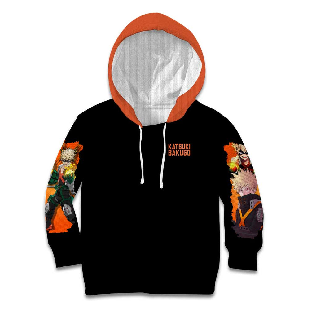 Katsuki Bakugo V2 My Hero Academia Kid Hoodie Anime Style