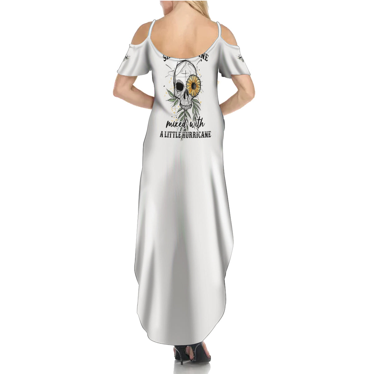 she-is-sunshine-skull-sunflower-summer-maxi-dress