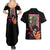 Hashirama Senju V2 Naruto Couples Matching Summer Maxi Dress and Hawaiian Shirt Japan Anime Style