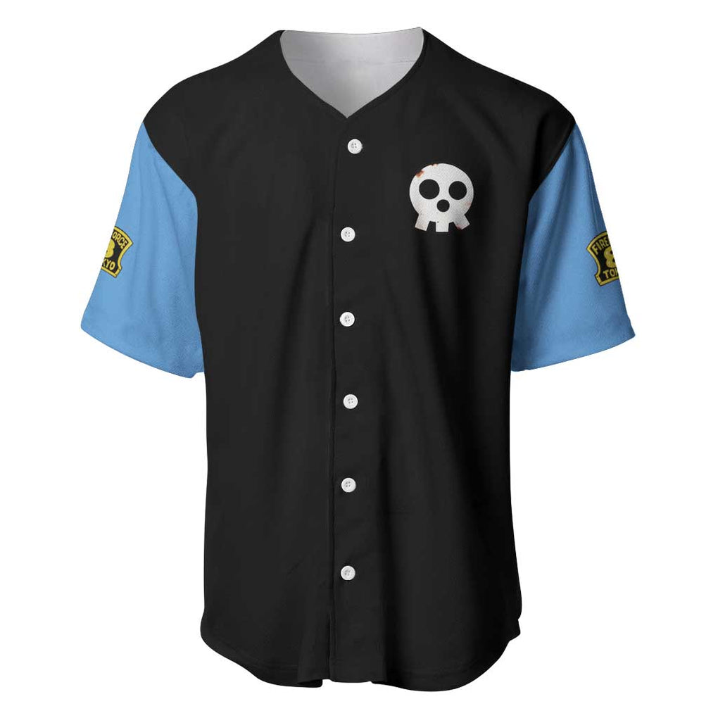 Company 8 Fire Force Baseball Jersey Japan Anime Style