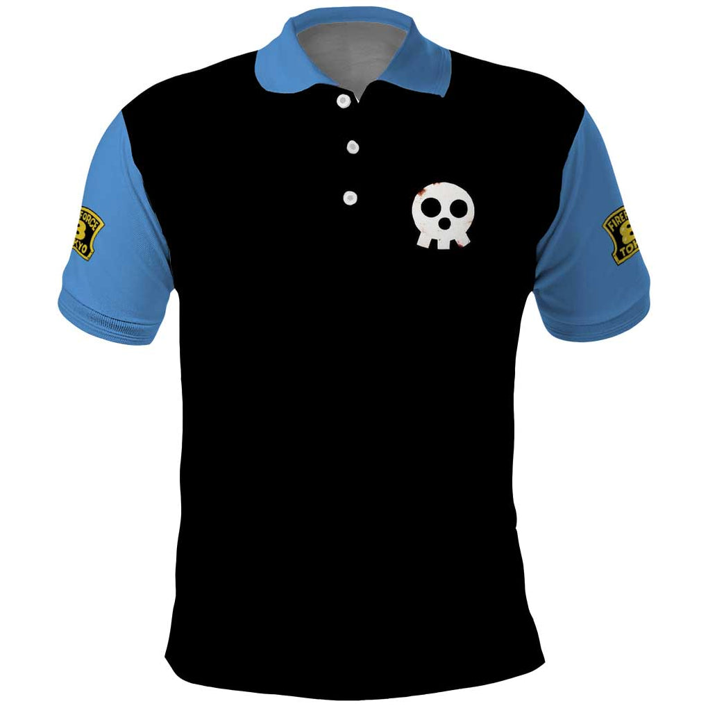 Company 8 Fire Force Polo Shirt Japan Anime Style