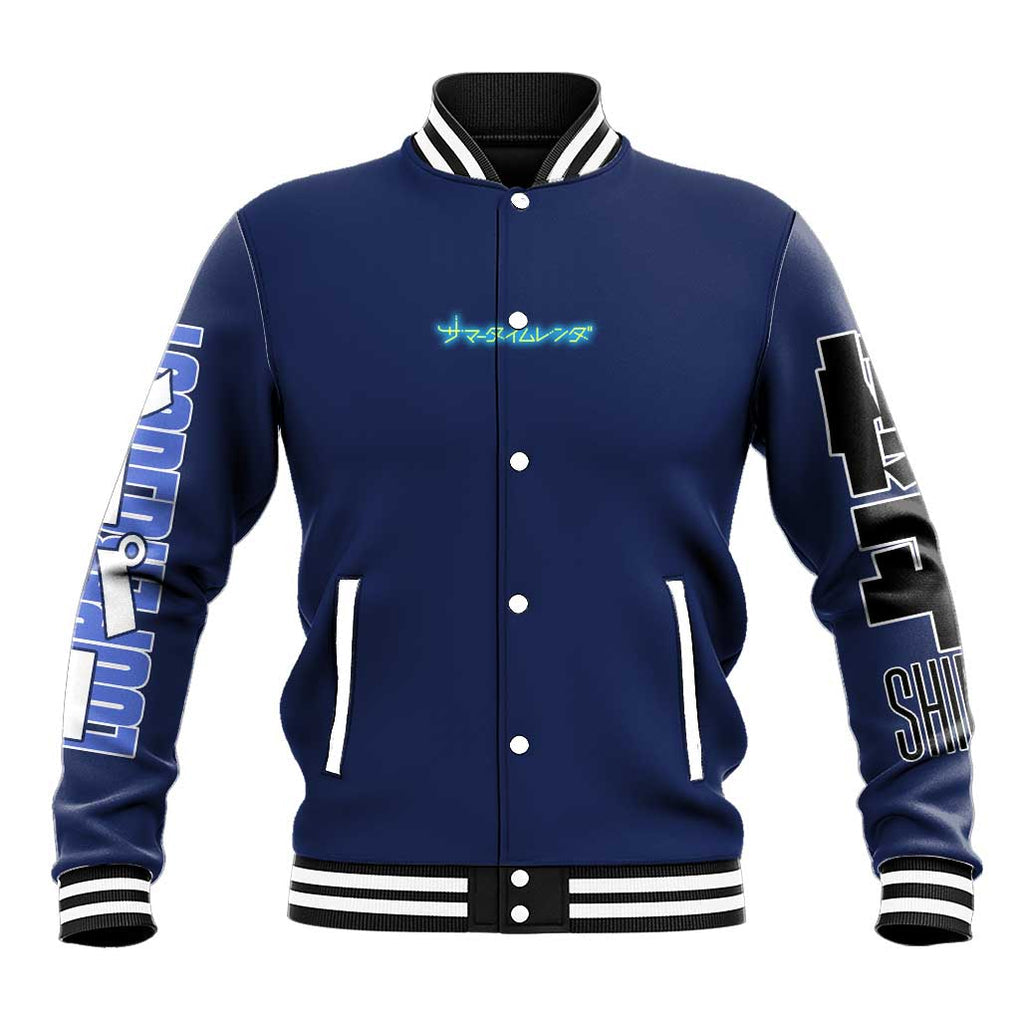 Ajiro Shinpei Summer Time Rendering Baseball Jacket Japan Anime Style