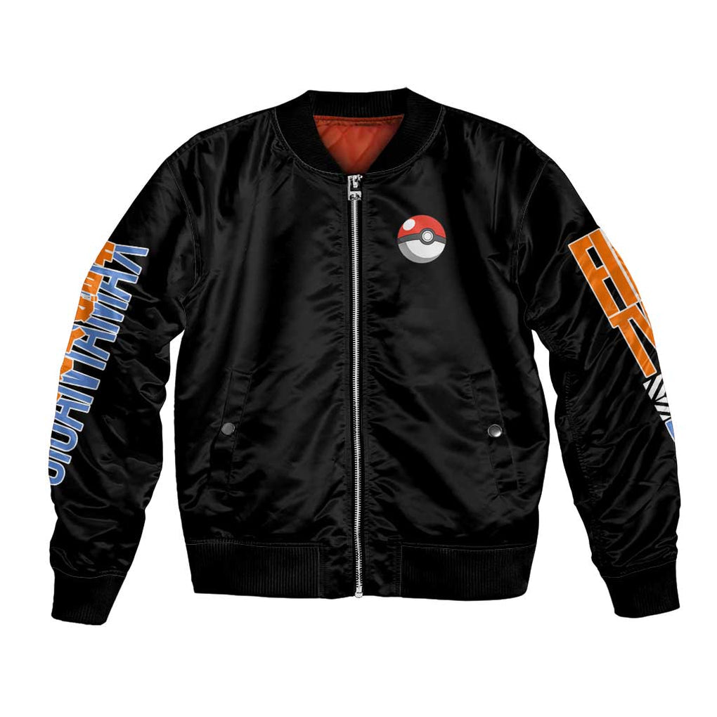 Gigantamax Charizard Poke Bomber Jacket Japan Anime Style