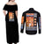 Gigantamax Charizard Poke Couples Matching Off Shoulder Maxi Dress and Long Sleeve Button Shirt Japan Anime Style