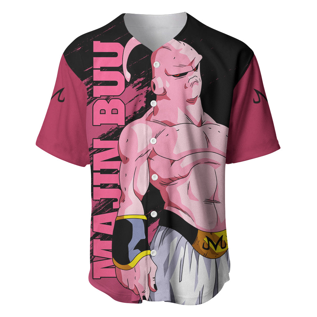 Skinny Majin Buu Baseball Jersey