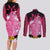 Skinny Majin Buu Couples Matching Long Sleeve Bodycon Dress and Long Sleeve Button Shirt