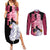 Skinny Majin Buu Couples Matching Summer Maxi Dress and Long Sleeve Button Shirt