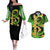 Dragon Shenron Couples Matching Off The Shoulder Long Sleeve Dress and Hawaiian Shirt