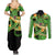 Dragon Shenron Couples Matching Summer Maxi Dress and Long Sleeve Button Shirt