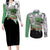 Torterra Anime Couples Matching Long Sleeve Bodycon Dress and Long Sleeve Button Shirt