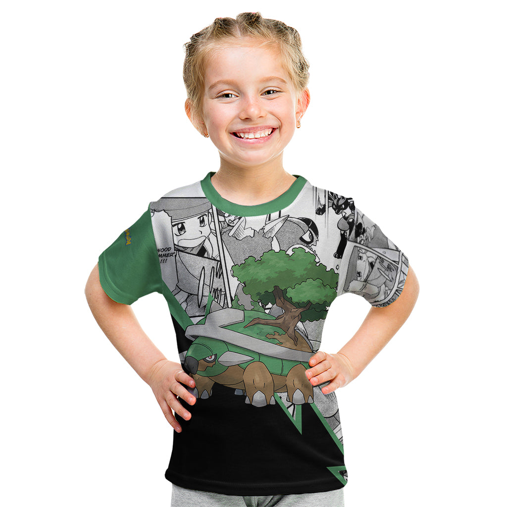 Torterra Anime Kid T Shirt