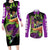 Super Broly Couples Matching Long Sleeve Bodycon Dress and Long Sleeve Button Shirt