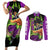 Super Broly Couples Matching Short Sleeve Bodycon Dress and Long Sleeve Button Shirt