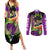 Super Broly Couples Matching Summer Maxi Dress and Long Sleeve Button Shirt