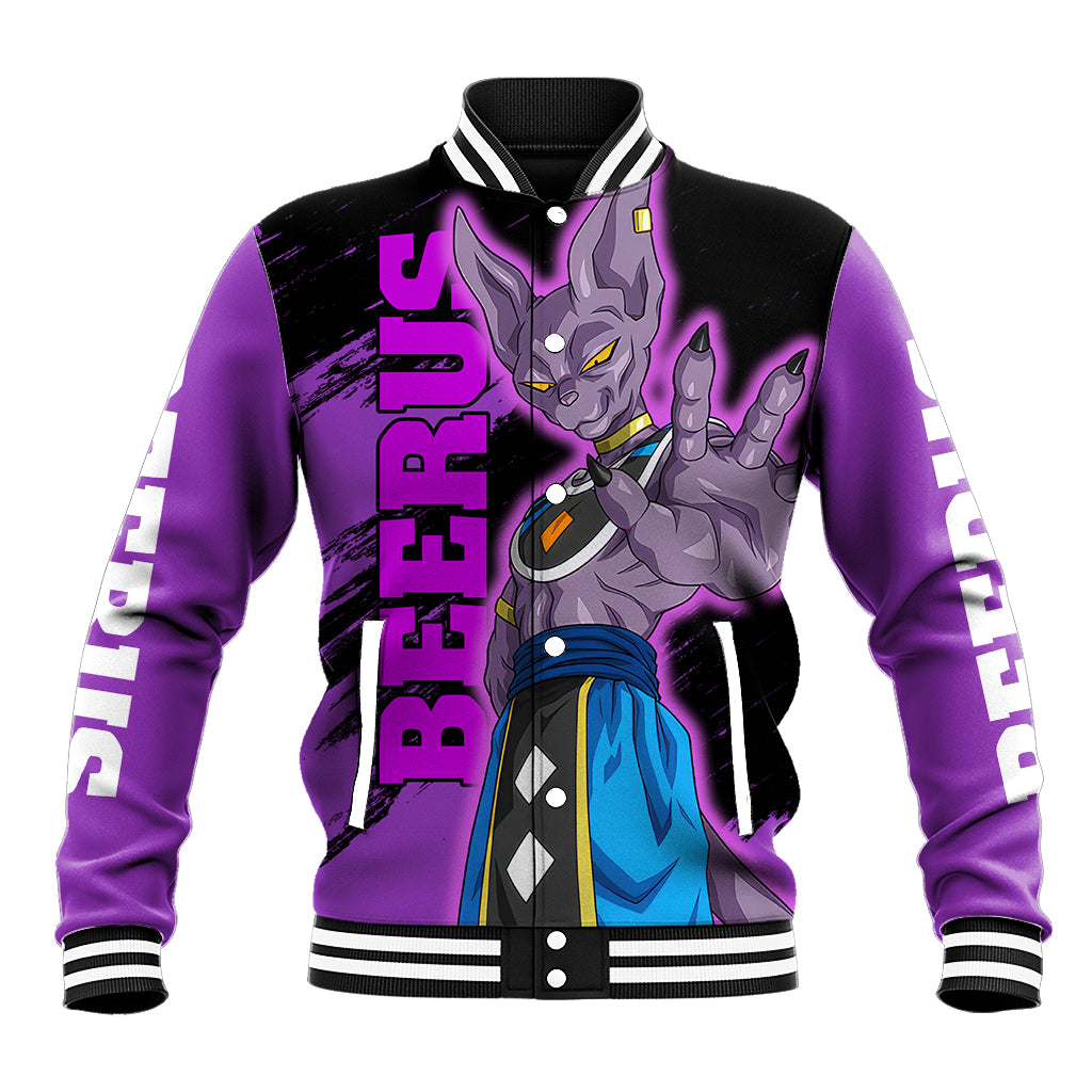 Beerus Dragon Ball Baseball Jacket